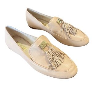 Louise et Cie Pink Leather Loafers